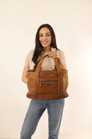 Лідковий кошик Gusti Egan з натуральної шкіри: знімний велосипедний кошик, сумка-мішок, кошик для пікніка, коричневий колір