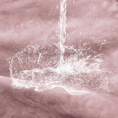 Водонепроникний плед для дорослих, двосторонній, для собак, котів, тварин, м'який, захист ліжка, дивану, меблів (Сірий Рожевий/Бежевий Білий, 101x152 см)