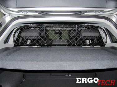 Сітка розділювач для Volkswagen Tiguan (2016-2024) ERGOTECH RDA65-S8 - для собак та багажу
