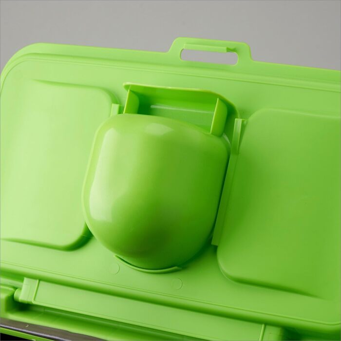 Маелсон Dry Box - контейнер для сухого корму, 15 кг, зелено-чорний