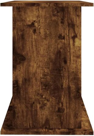 Тумба для акваріума ZEYUAN з ДСП, копчена дубова, 101x41x58 см, акваріумна підставка, шафа під акваріум