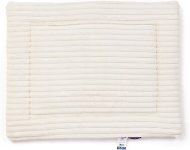 Wallace & Jones Лежанка для собак маленьких порід, 60 x 45 см, Cardi, лежанка для собак, лежанка з м'якого корду, бежева