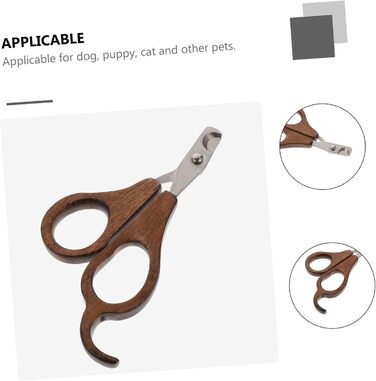 Набір для догляду за кігтями собак та котів BESPORTBLE - 2 шт.