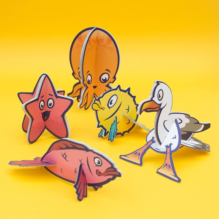 SUCK UK Картонна іграшка-подряпування для котів | Іграшка для котів | Картонний кігтетоп | Кіт | Коти | Картон для дряпання (Кіоск)