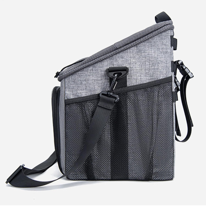 Корзина для собак на велосипед Qkbuza – легка, дихаюча переносна сумка для велосипеда, ідеальна для поїздок, кемпінгу та прогулянок