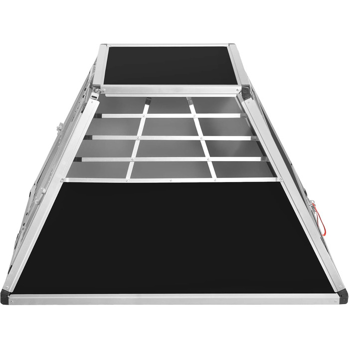 Транспортний бокс для собак Transportbox N52, алюмінієвий, 110x107x67 см з перегородкою та аварійним виходом