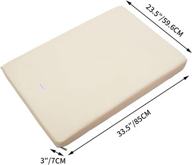 Ортопедичний лежак для собак JOYELF з піною з пам'яті - великий розмір