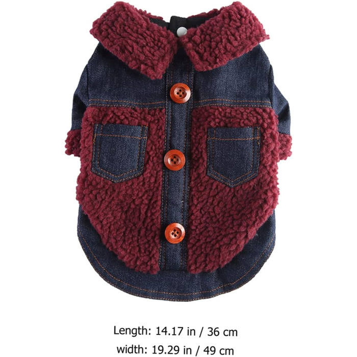 ERINGOGO Зимовий теплий водонепроникний одяг для собак, XL, для активного відпочинку та фотосесій