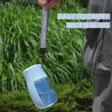 Складана пляшка для води для собак AVELORA - портативний диспенсер для собак, котів, кроликів, цуценят та інших дрібних тварин. Підходить для прогулянок, походів, подорожей. Можна мити в посудомийній машині. Аксесуар для цуценят.