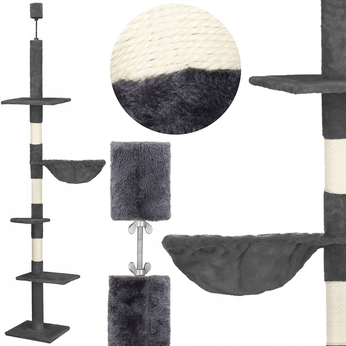 Високий стовп-дряпалка Springos (понад 220 см)