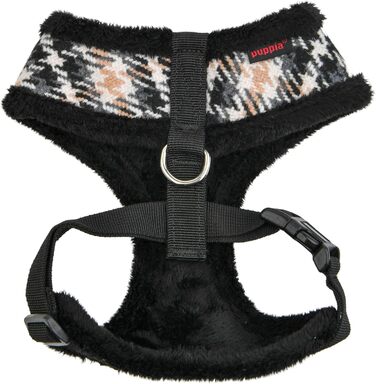 Шлея Puppia Kellen A чорна, розмір S, 800 г — для собак