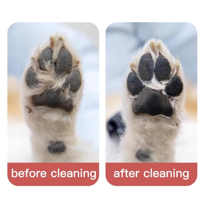 Автоматична машина для миття лап тварин – розумний пристрій для очищення лап собак | Електрична чаша для миття котячих лапок, аксесуари для догляду за тваринами White Pink