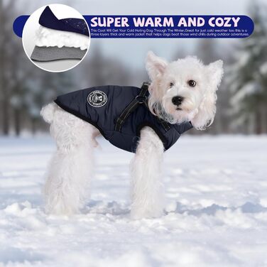 Водонепроникна зимова куртка для собак Poseca, тепла жилетка для малих, середніх та великих собак, з шлейкою, 3XL, зелена