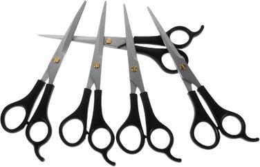 Набір професійних ножиць для грумінгу домашніх тварин KOMBIUDA (5 шт.) з ергономічними ручками