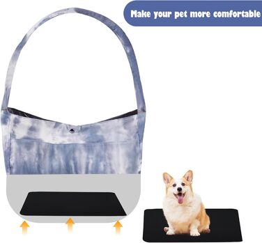 Сумка-переноска для тварин Huilin Technology, рожева (блакитна) - для котів та собак, для прогулянок та подорожей