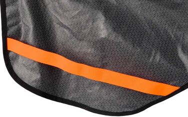 Регульований дощовик для собак Non-Stop Dogwear Trekking, чорний, розмір 70