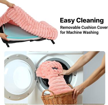 Ліжко для собак Veehoo, софа для маленьких собак, м'яка, з ортопедичним матрацом, 60x45x10 см, слонова кістка