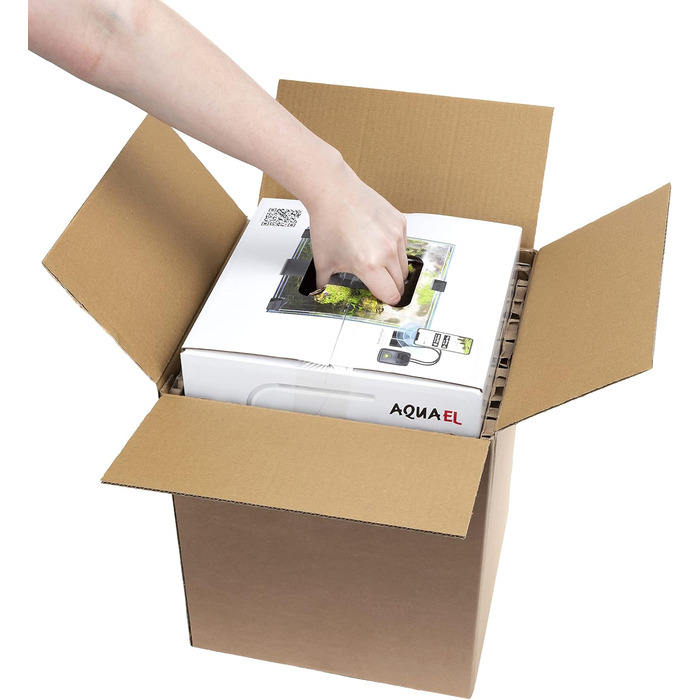 Aquael Shrimp Set SMART D&N 20 Білий акваріум для креветок, енергоощадний