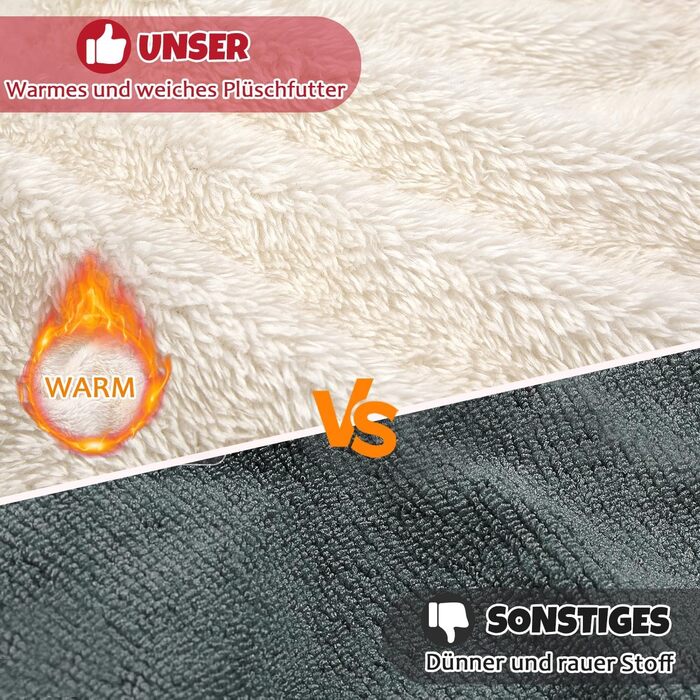 Зимовий теплий пуховик для собак - пуховик від снігу з відбиваючими смугами та кишенями, водовідштовхуючий, для маленьких та середніх собак (Червоний, M)