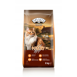 Сухий корм для дорослих котів Abart Classic з птицею, 8 кг
