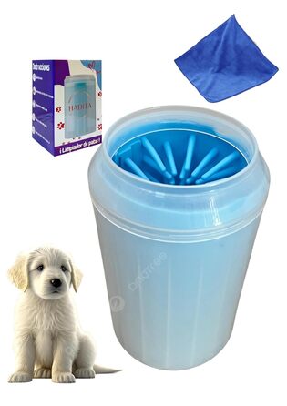 Очищувач для лап собак - гігієна для подушечок лап (Синій, L)