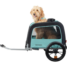 Retrospec Rover Hauler: Причіп для собак - Blue Ridge