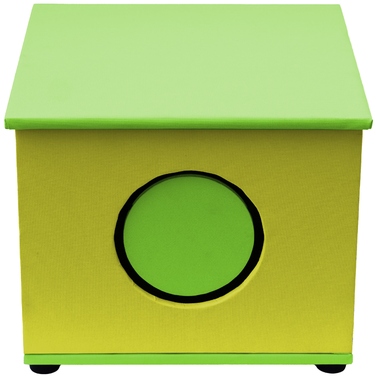 Будиночок для кота Mr. Riddick, багатоколірний, квадратний (43 см x 41,5 см x 34 см)