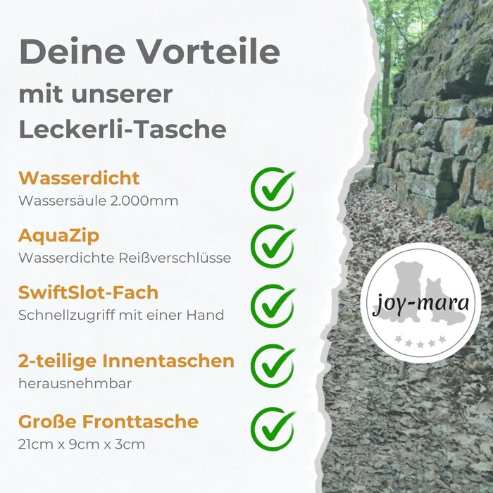 Водонепроникна сумка-лейкос для собак, поясна сумка для дресирування, сумка для прогулянок з тримачем для пляшки, сумка для корму з дозатором для відходів (чорна)