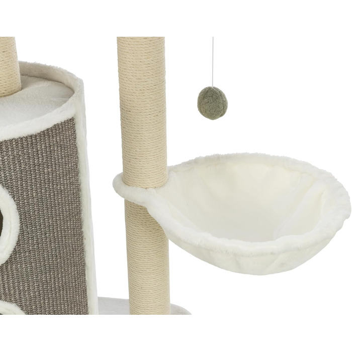 Дерево-подряпування TRIXIE Dante 114 см, бежеве – багатоярусне, з місцями для відпочинку та іграми