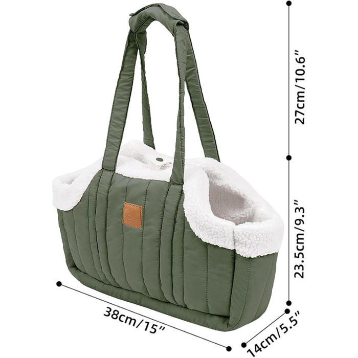 Трансформер для тварин: переноска для собак та котів, зелена, для прогулянок та подорожей