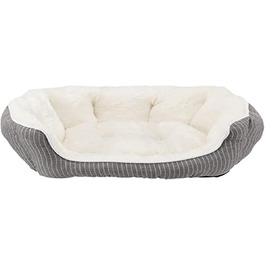 Ліжко для собак Trixie Davin Bett, сірий/кремовий (60 x 45 см)