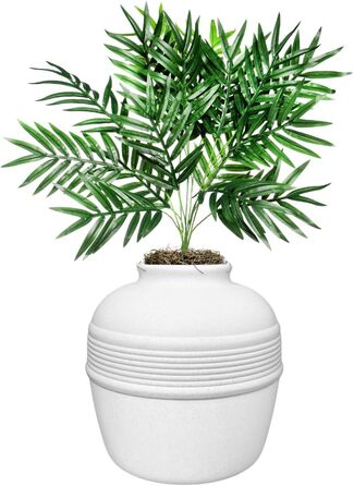 Котлован для котів Good Pet Stuff з штучною рослиною, білий, 51 x 50 см, з фільтром запаху