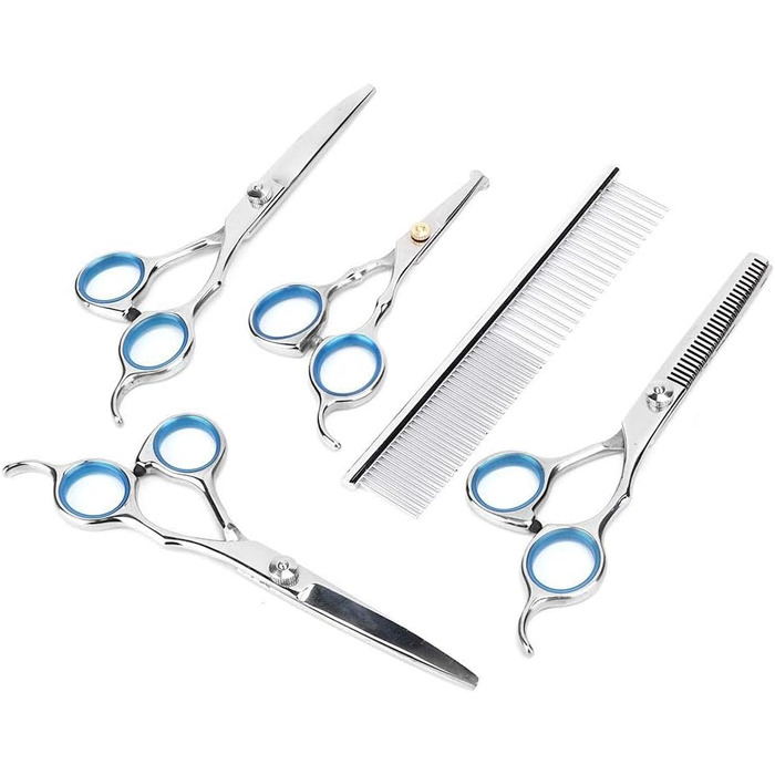 Професійна витончувальна ножиця для грумінгу тварин, легка та міцна (6 шт.)