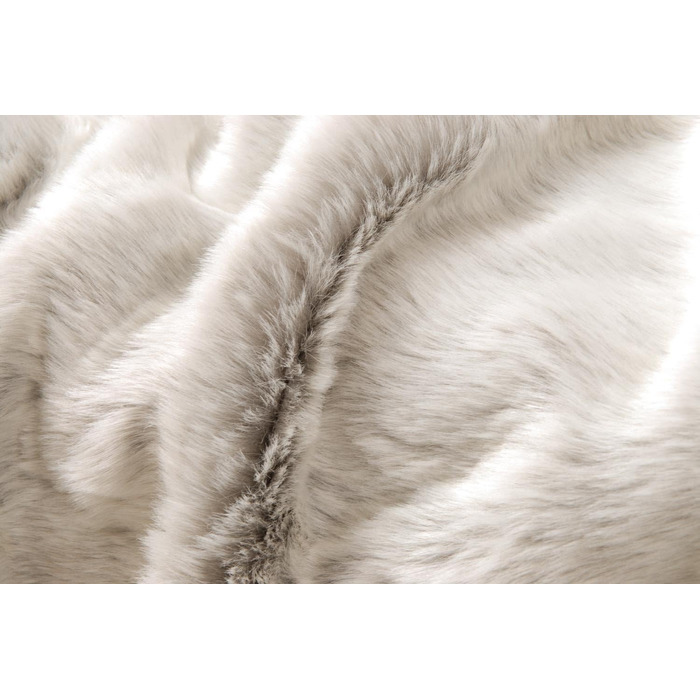 Плед з штучного хутра для собак, сріблястий лис, 60x90 см