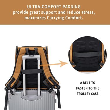 Рюкзак-переноска для собак і котів, дихаючий сітчастий рюкзак, складний, для подорожей, кемпінгу, до ветеринара, до 6,8 кг (Коричневий)