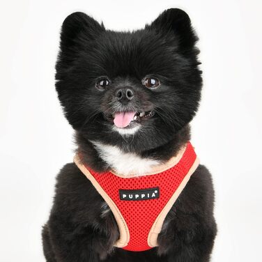 Шлея Puppia Soft Harness II для малих і середніх собак, м'яка та зручна