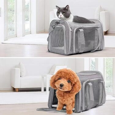 Складана переноска для собак та котів Haustierbox | Зручна та безпечна переноска для тварин