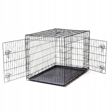 Металевий вольєр-клітка Be-Active для великих собак, 68 x 105 x 75 см