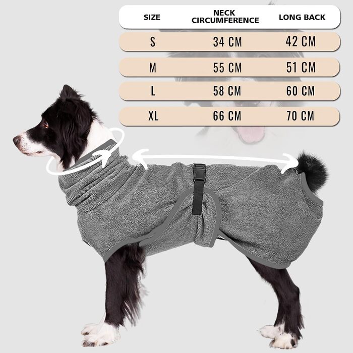 Рушник для собак Auvstar з бавовни, великий, вбираючий, м'який, для грумінгу