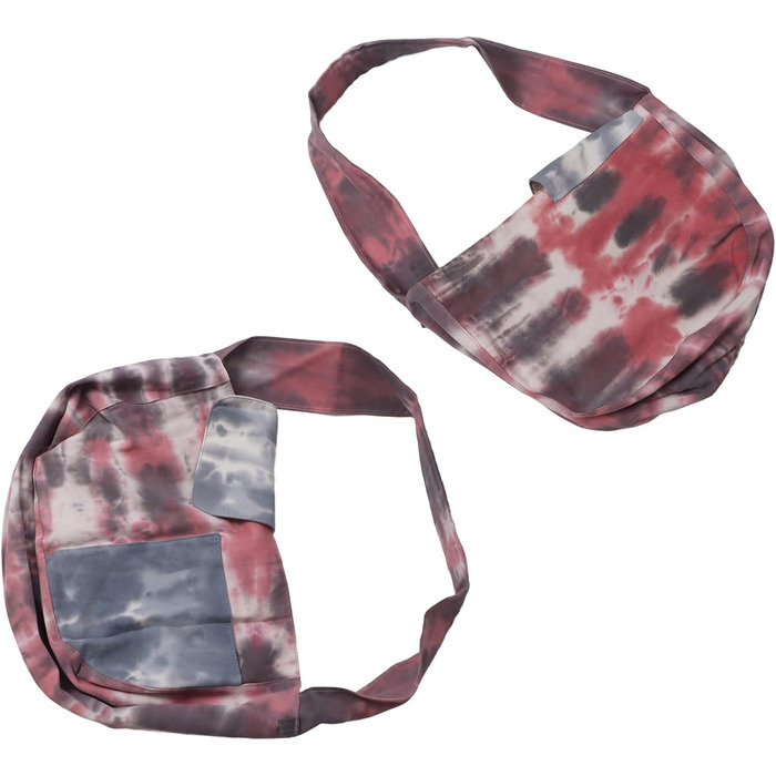 Сумочка для собак та котів Yctze – дихаюча та зручна переноска для цуценят, для подорожей на відкритому повітрі, легка, портативна, безпечна, з кишенями, великий розмір, червона