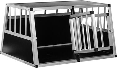 Кія для собак з похилою передньою та задньою стінками 75° - вибір розміру, M (54×69×60 см), для собак вагою до 89 кг