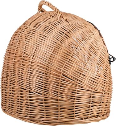 Кішка Будиночок Венге-Сірий, Корзина для кота з лози, Корзина для кота, Місце для собаки з ручкою