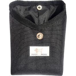 Сумка для ласощів/корму ручної роботи (Чорний) - німецька якість