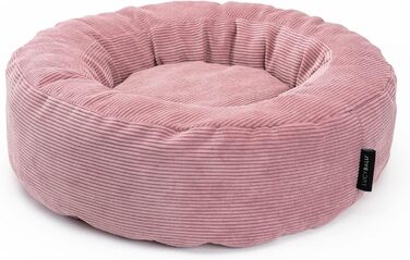 LucyBalu® Квіткове ліжко-гніздо для котів | М'яке ліжко для котів | Ліжко-кішечка | Рожеве | LucyBalu®