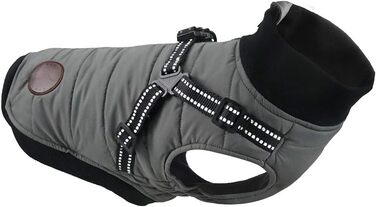 Водонепроникний теплий одяг для собак з інтегрованою шлейкою: куртка, жилет з утеплювачем для малих та середніх собак