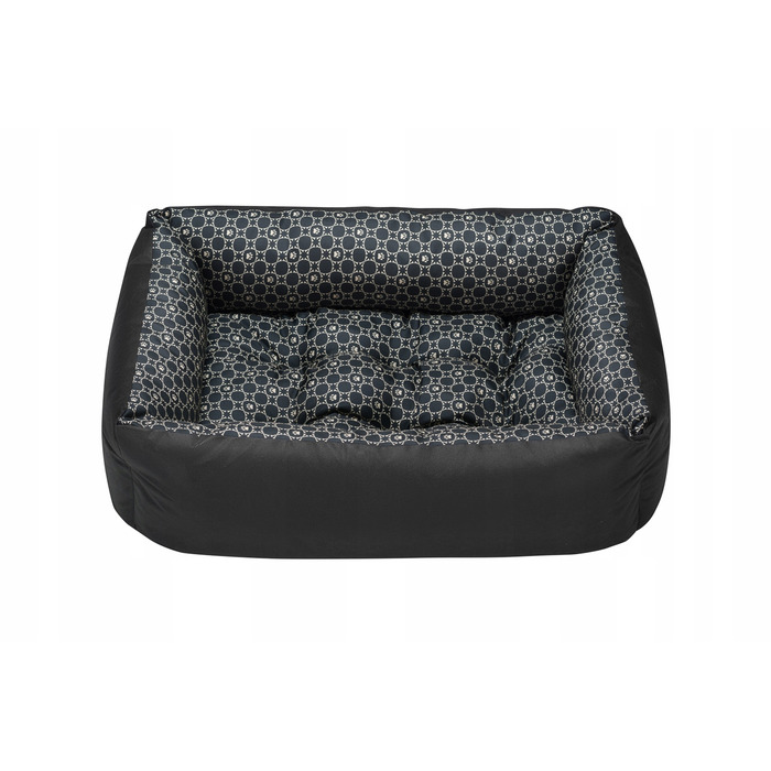 Ліжко-канапе для собак Superkissen24, чорне, 90 см x 120 см
