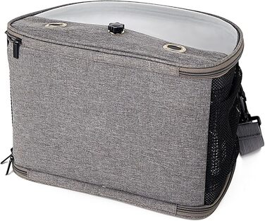 Сумка Vogel для транспортування папуг з прозорим вікном, рюкзак для маленьких домашніх тварин, складаний