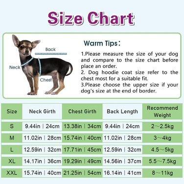 Водонепроникна куртка для собак з шлейкою, тепла жилетка, вітрозахисна куртка, відображаючий сніговий костюм для цуценят, дрібних та середніх собак (Purple,M)