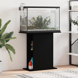 Тумба для акваріума BaraSh 36x75x72,5 см чорна, ДСП