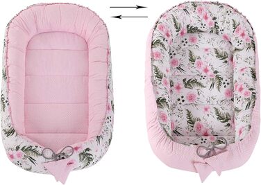 Килимок для кота та собаки Medi Partners 75x60x10 см, рожевий, м'який, для сну та відпочинку